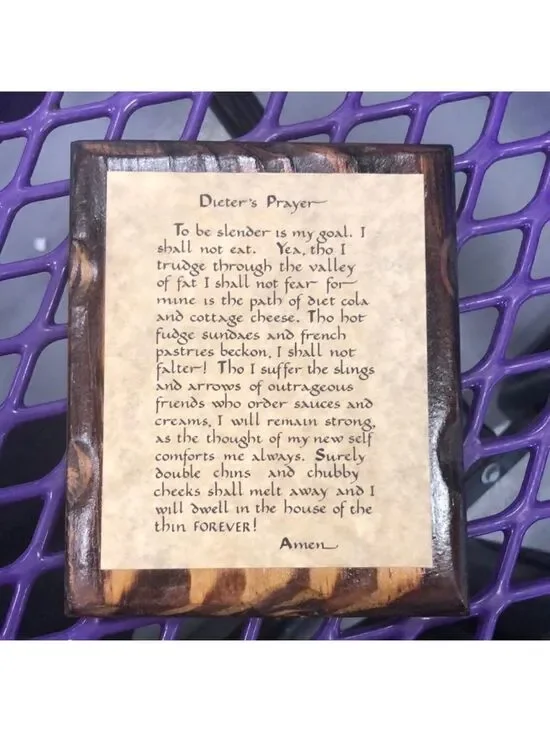 Vintage Dieter’s Prayer Hand Carved Wooden