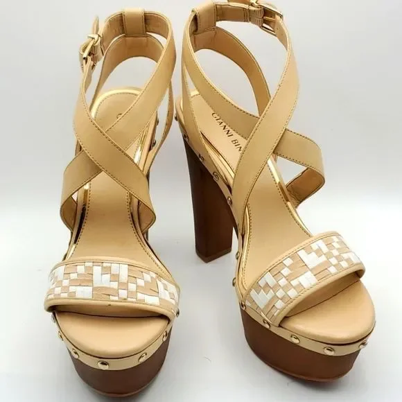 NWOT Gianni‎ Bini Platforms. SIZE 9M. S868
