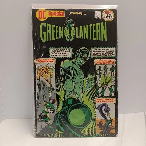 DC Special Green Lantern #17 DC comic 1975, Bronze Age