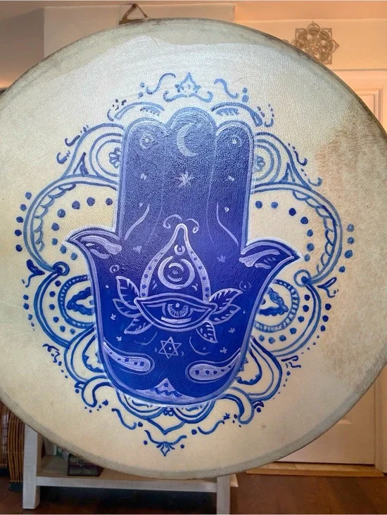 Ceremonial Drum - Fatima Hand Protection
