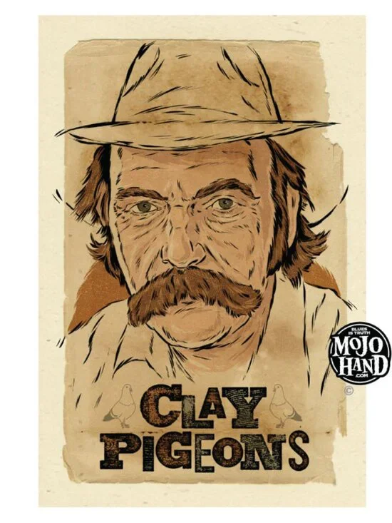 Blaze Foley tribute art print - 12