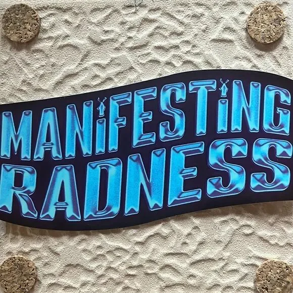 NEW JANUARY 2025 DUTCH BROS MANIFESTING RADNESS STICKER