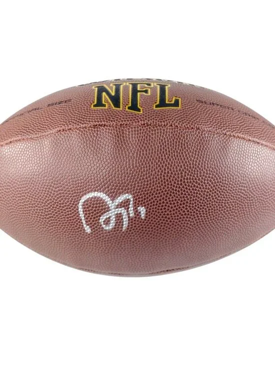 Adam Thielen Signed Wilson NFL Football Vikings Panthers Exact Proof COA