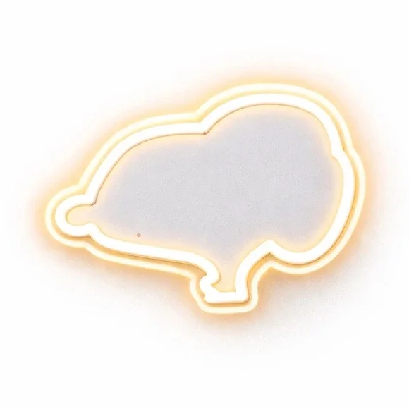 Peanuts Snoopy Neon LED Wall Light Kids Room Night Light Battery New Box Decor‎