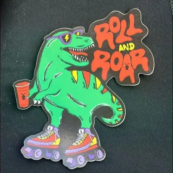 NWT NEWEST AUGUST DUTCH BROS STICKER OF THE MONTH ROLL AND ROAR