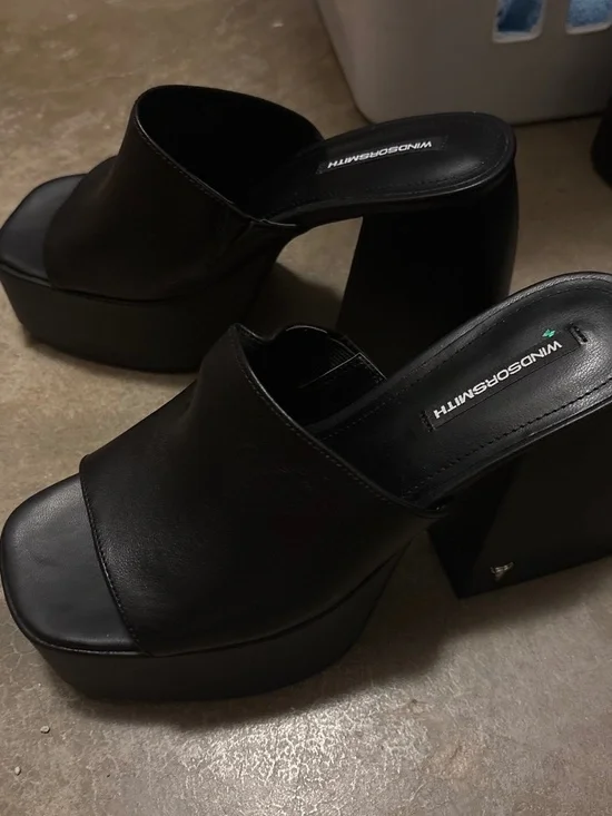 Windsor smith chunky heels