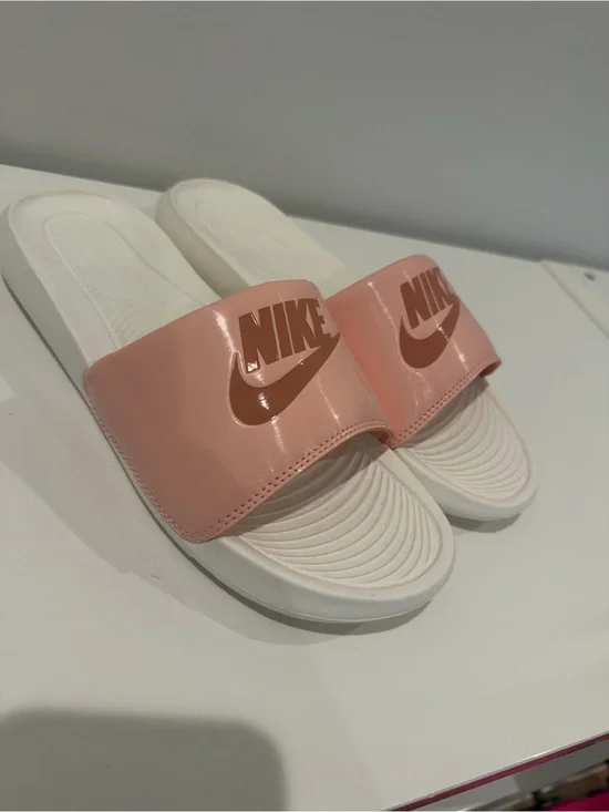 Nike Women's Pink Slide Sandals