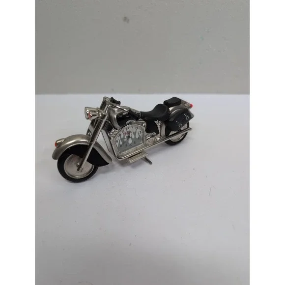 VINTAGE RELIC Limited Edition Motorcycle Biker Desk CLOCK 