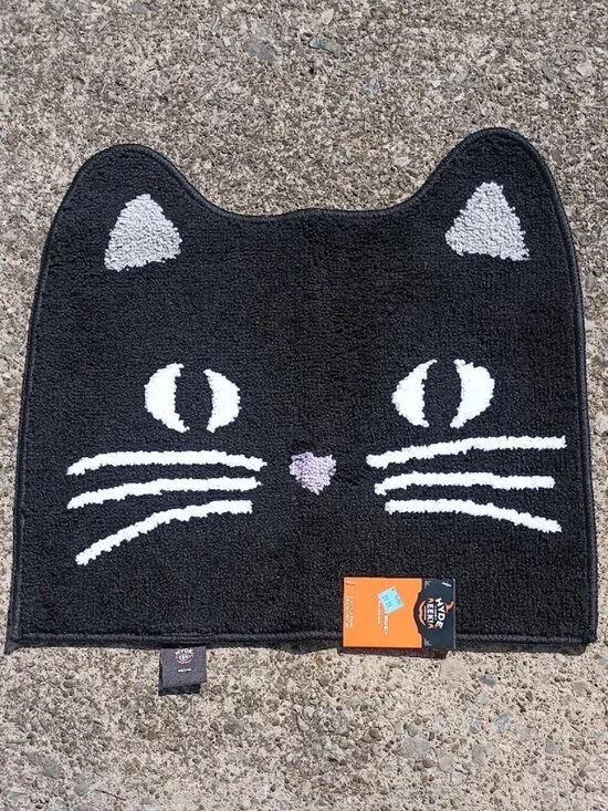 Hide & Eek Halloween Cat Bath Mat NWT