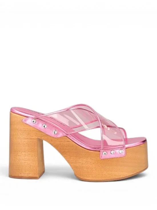 Haus Of Honey Connie Clog Candy Women's US 8 EU 38 Platform Clogs NIB