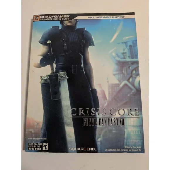 Bradygames Crisis Core Final Fantasy VII Signature Series Strategy Game Guide‎
