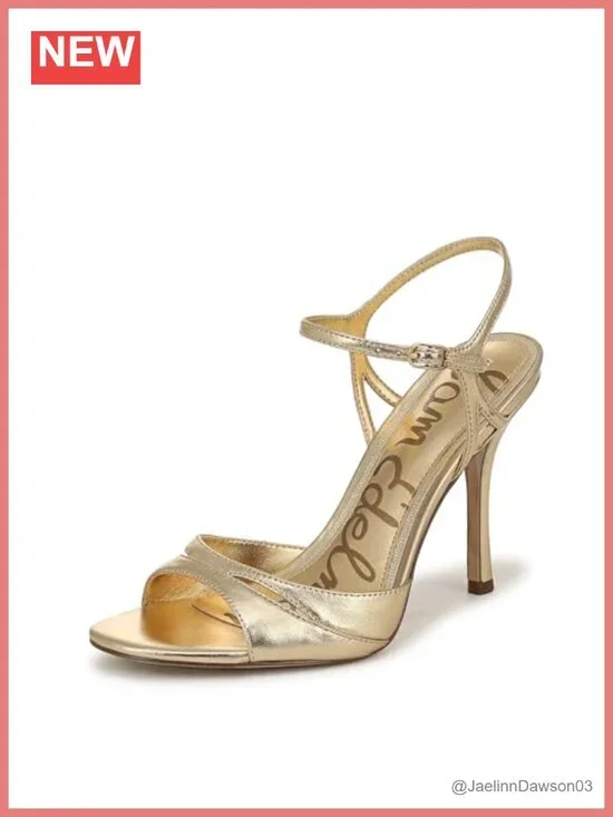 Women's Heeled Sandals Stiletto Heel Ankle Strap Leather