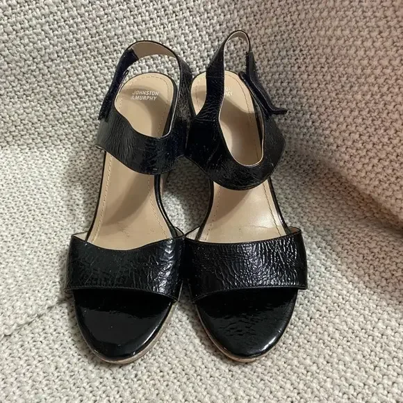 Johnston & Murphy Wedge Sandals, Size 10‎