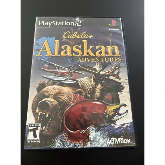 PS2 Playstation 2 - Cabela's Alaskan‎ Adventures - Complete - CIB W/ Manual