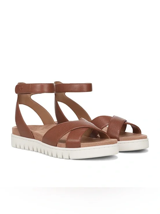 Journey Flat Uptown Merced Womens Heel/Wedge - Tan