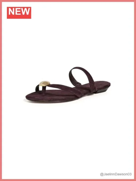 Madewell Leather Thong Slide Sandals