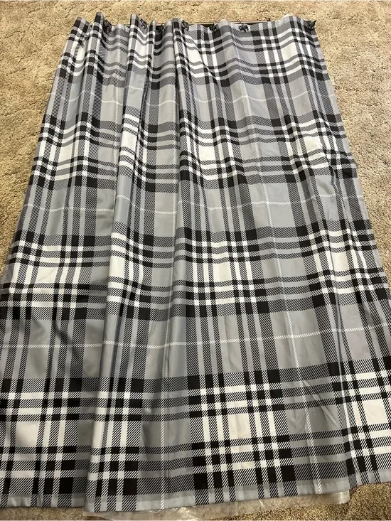 Plaid Shower Curtain