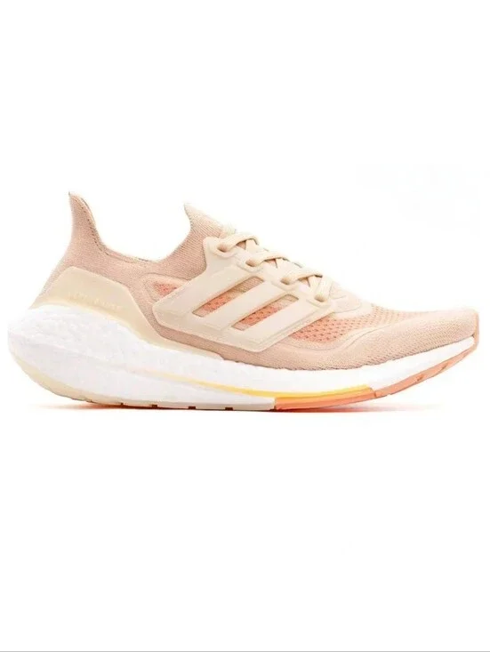 Adidas UltraBoost 21 Halo Blush Pink Womens Running Shoes Sneakers
