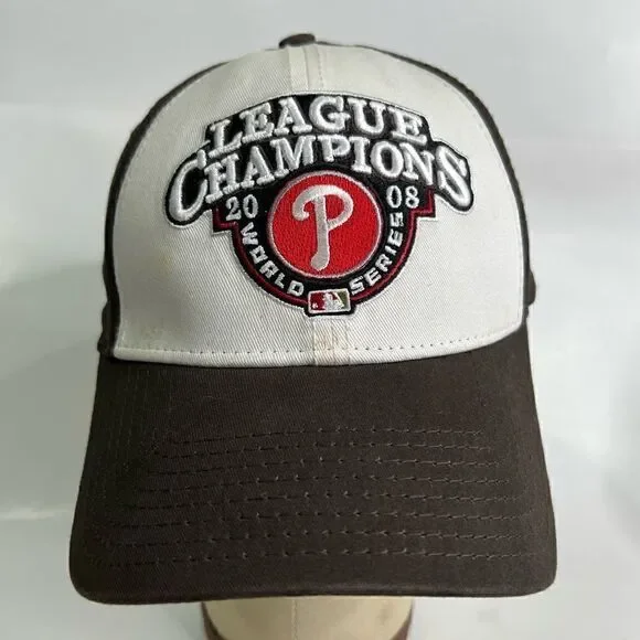 New Era child/youth Black and White Philadelphia Phillies 2008 World Champ hat