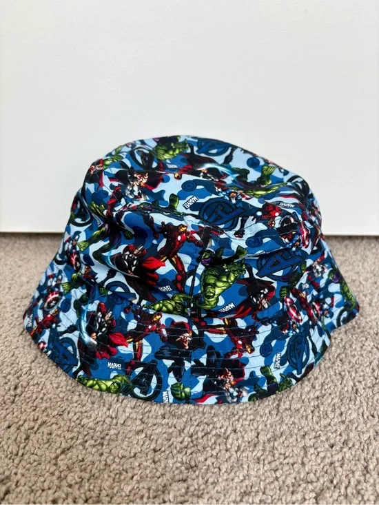 New‎ Toddler Marvel Avengers Bucket Hat Summer Swim