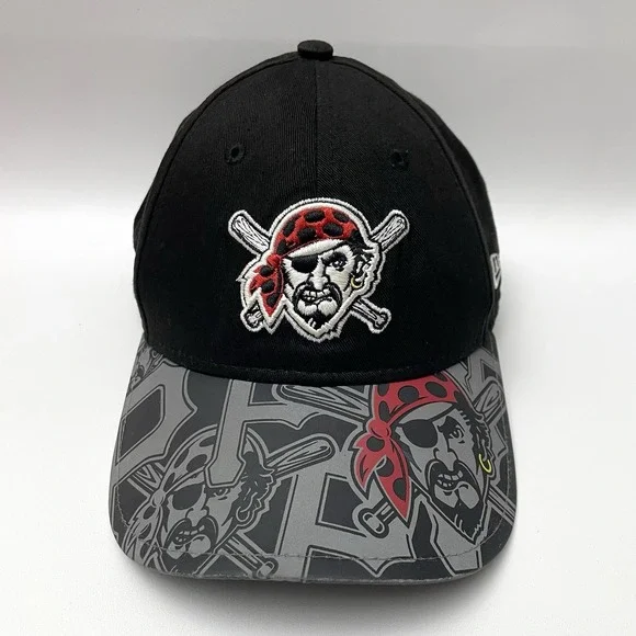 Pittsburgh Pirates Graphic Brim Baseball Cap Hat MLB Genuine Merchandise Youth‎