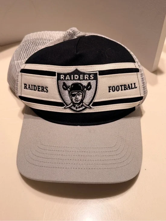Riders by Lee Kids Raiders Football Mesh Cap - Black & Gray
