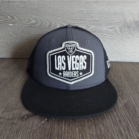 NEW ERA NFL LAS VEGAS RAIDERS YOUTH JR 2021 DRAFT 9FIFTY SNAPBACK