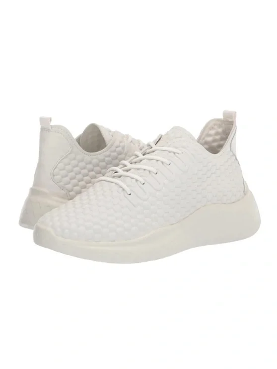 ECCO Women's White Therap Lace Sneaker Size EU 40/ US 9-9.5 athletic Athleisure
