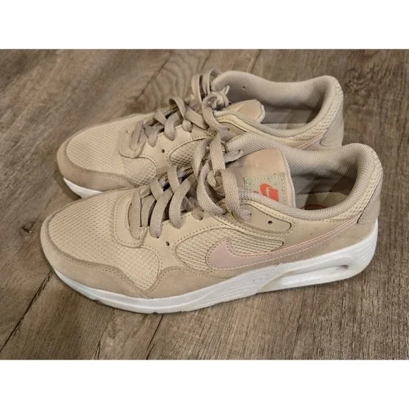 Women's‎ Nike Air Max SC Fossil Stone/Pink Oxford (CW4554 201) Size 9.5