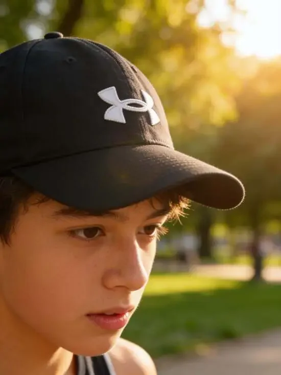 Under Armour A-Flex Blitzing Cap Black YMD/YLG