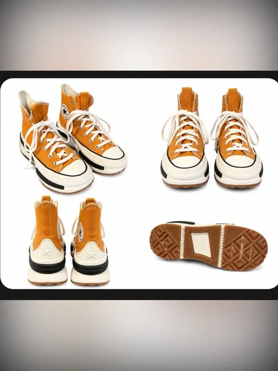Converse Run Star Legacy in Orange