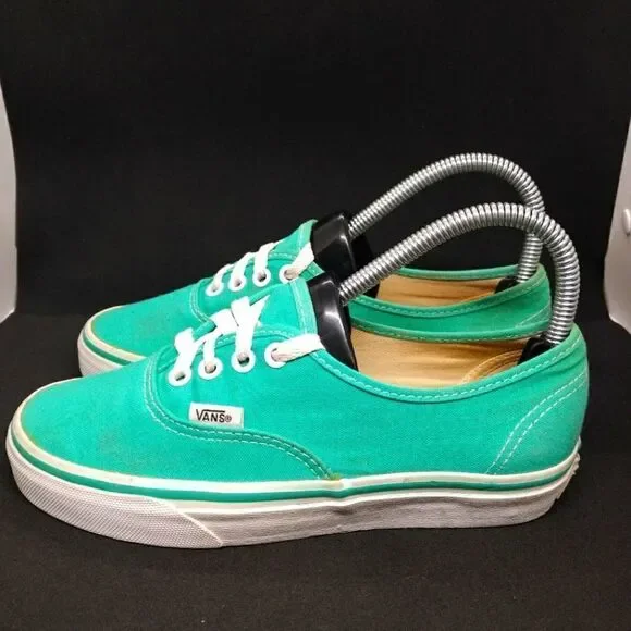 Vans Off The Wall‎ Skateboard Sneakers Women's Size 6.5 Blue Or Men's Size 5