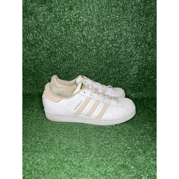 Adidas Superstar Shoes Women 7.5 Mens 6 Pink White Shell Toe Casual‎ Sneaker