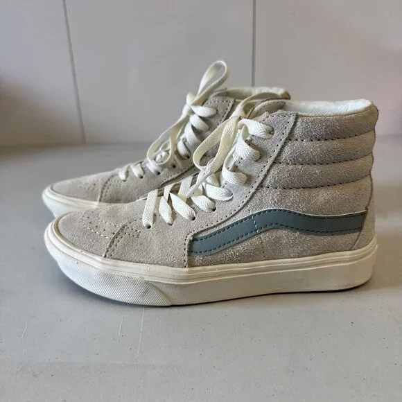 Vans Sk8-Hi ComfyCush Growing Everyday - Oatmeal, Style#VN0A7TNO2N1, SZ M3.5/ W5