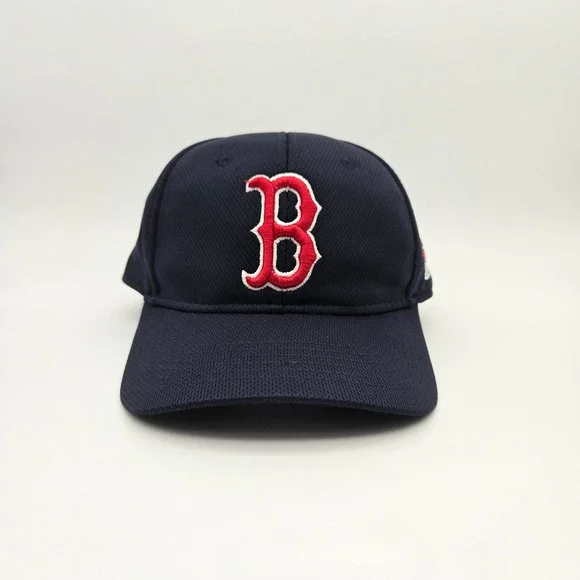 Team MLB Boston Red Sox Hat Youth Navy‎ Blue Baseball Cap Sporty Gorpcore
