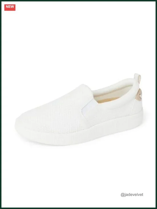 Coastal Slip-On Knit Sneakers Lightweight EVA Sole