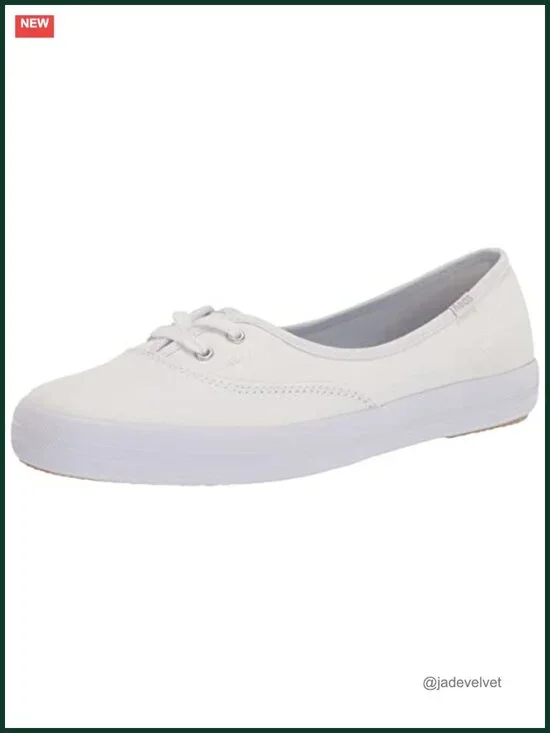 Keds Women's Mini Slip On Canvas Fashion Sneakers Lace-Up Flats