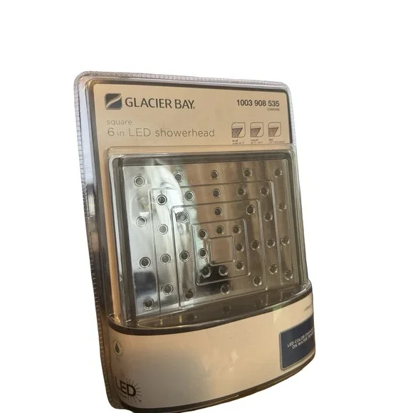 NIB Glacier Bay 1-Spray‎ Pattern Fixed Shower chrome 1003 908 535