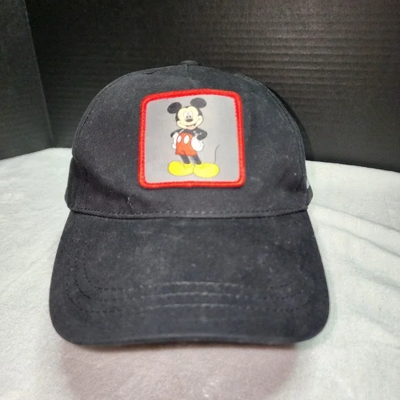 DISNEY MICKEY‎ MOUSE Baseball Cap ALDI 2024 Exclusive Black