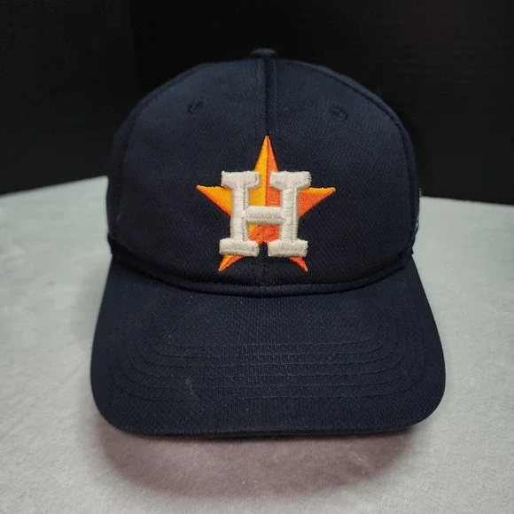 MLB Houston Astros Baseball Cap, Navy Blue-OC Sports-Adjustable Strap‎