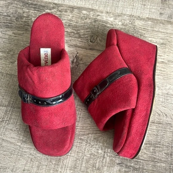 Vintage Herbert Levine wedge platforms