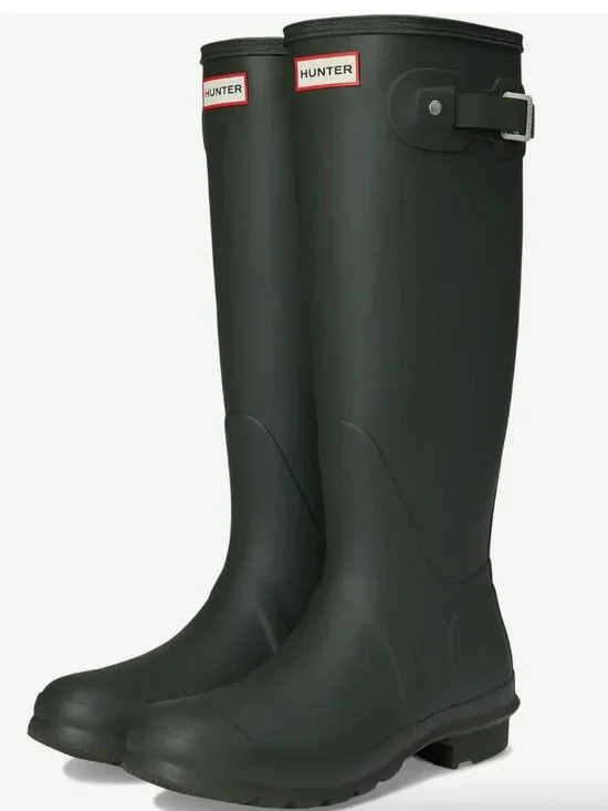 Hunter original tall boots in black