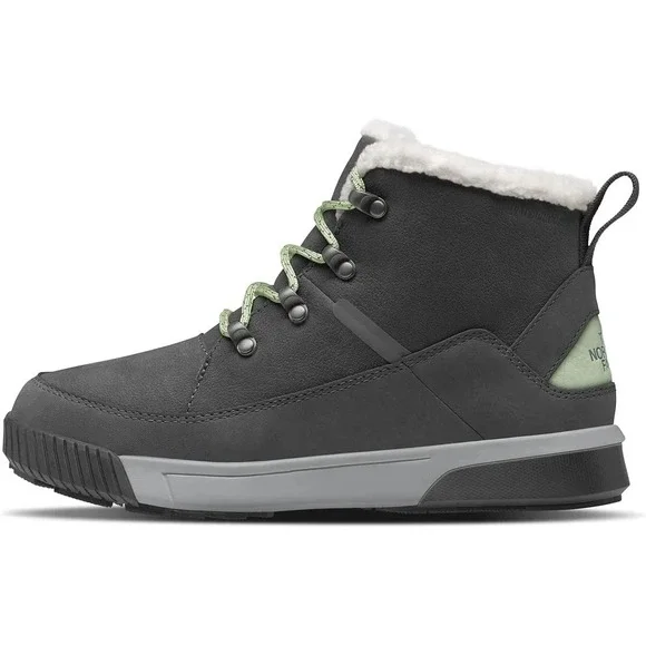 The North Face Sierra Winter Boots Womens Sz 7.5 Mid‎ Calf Waterproof Grey NEW