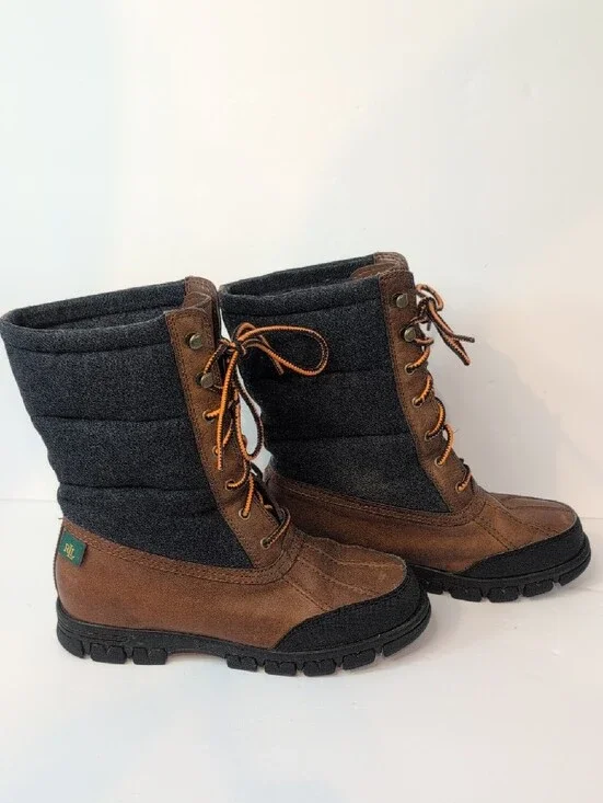 Lauren Ralph Lauren Quinlyn Snow Boots Size 7