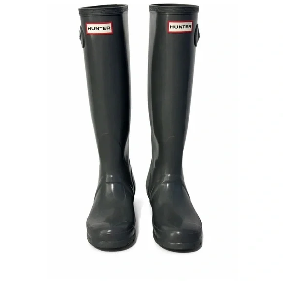 Hunter Gray Tall Boots