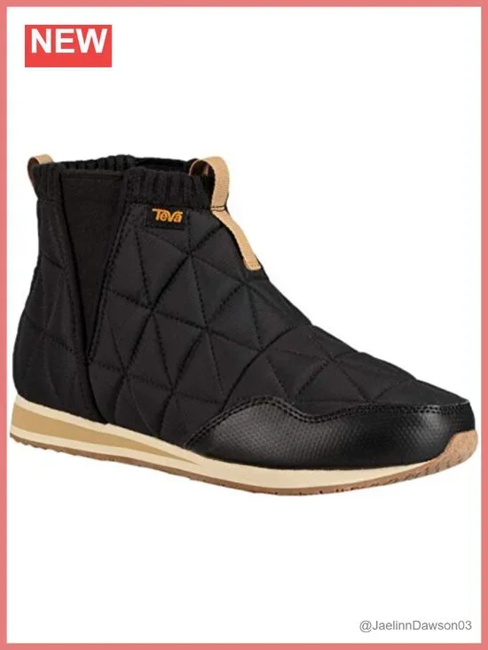 Waterproof Ripstop Hiking Shoe Synthetic Sole Pull-On Ankle Boot