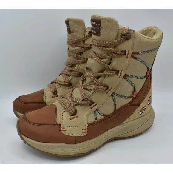 Merrell Womens Size 7‎ Bravada 2 Thermo Mid Incense Waterproof Insulated Boots