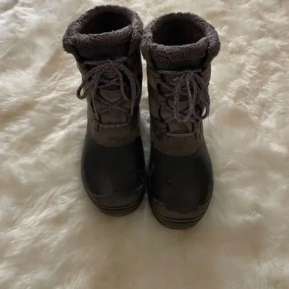 The North Face Women's Primaloft Waterproof Snow Boots Shoes Size 7.5 Gr…