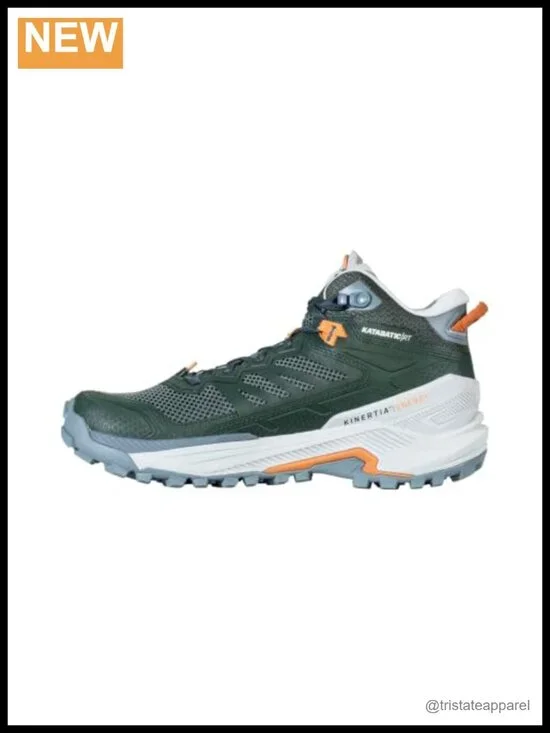 Waterproof Hiking Boots Mid-Top Lace-Up GORE-TEX Vibram Traction