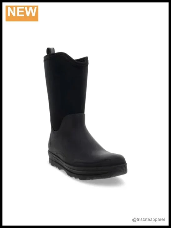Waterproof Insulated Neoprene Snow Boots w/ Memory Foam